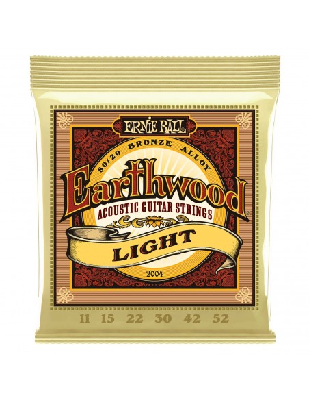 ERNIE BALL 2004 EARTHWOOD BRONZE 11-52 LIGHT