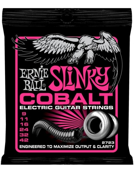 ERNIE BALL 2723 SLINKY COBALT 09-42