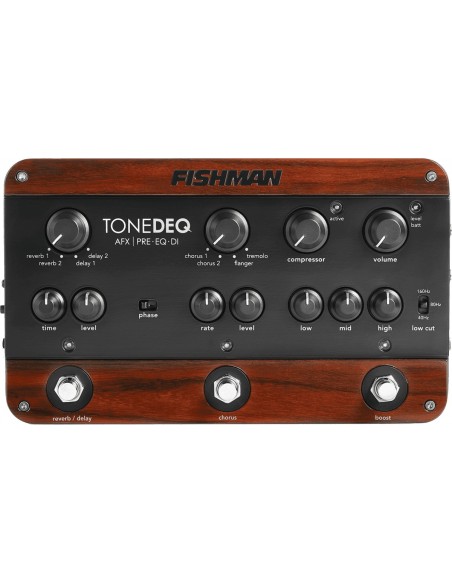 FISHMAN Tone AFX DEQ - Préampli guitare acoustique FISHMAN Tone AFX DEQ - Préampli guitare acoustique
