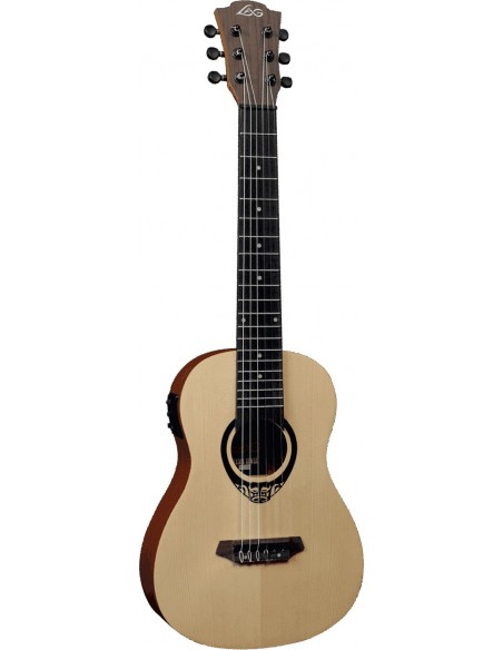LAG TKT150E - Mini guitare folk électro-acoustique
