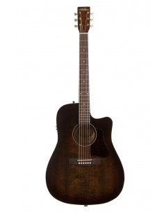 ART & LUTHERIE AMERICANA BOURBON BURST CW QIT DREADNOUGHT