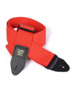 ERNIE BALL SANGLE GUITARE Rouge