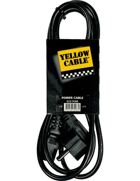 Yellow Cable PCB5 - Câble alimentation avec terre
