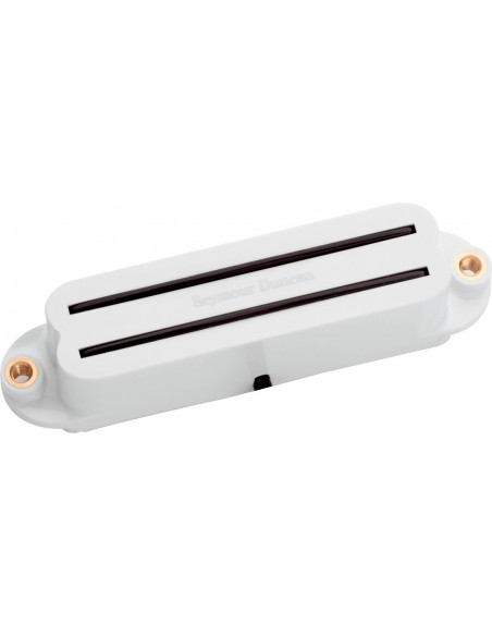 SEYMOUR DUNCAN SHR-1B-W - HOT RAILS STRAT CHEVALET BLANC