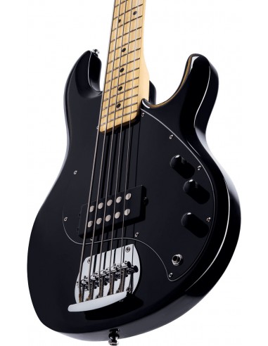 STERLING BY MUSIC MAN STINGRAY BLACK - 5 CORDES