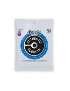 MARTIN MA175 AUTHENTIC SP CUSTOM LIGHT 80/20 BRONZE CUSTOM LIGHT