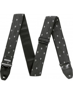 DUNLOP D6707 COURROIES JACQUARD GREY SKULL