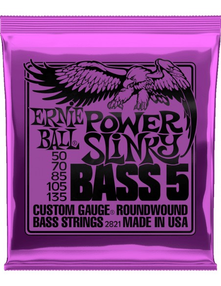 ERNIE BALL 2821 POWER SLINKY BASS 50-135 ERNIE BALL 2821 POWER SLINKY BASS 50-135