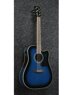 IBANEZ PF15ECE TBS TRANS BLUE SUNBURST 2