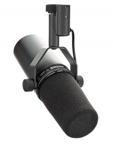 SHURE SM7B - Micro chant dynamique à main - steelmusic.fr