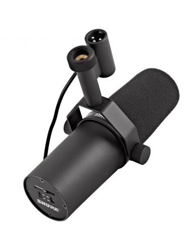 SHURE SM7B - Micro chant dynamique à main - steelmusic.fr