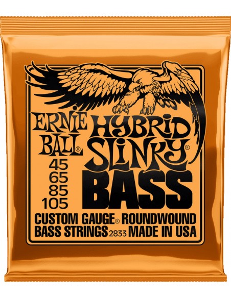ERNIE BALL 2833 HYBRID SLINKY BASS 45-105 CUSTOM