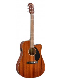 FENDER CD-60SCE DREADNOUGHT WLN ALL-MAHOGANY