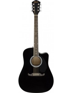 FENDER FA125CE DREADNOUGHT WLN BLACK