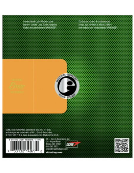 ELIXIR 14077 NANOWEB LIGHT MEDIUM 45-105