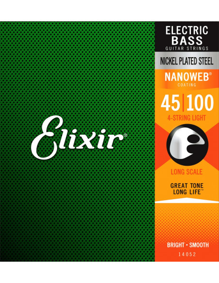 ELIXIR NANOWEB 14052 Bass 45-100 Light