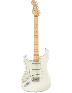 FENDER PLAYER STRATOCASTER LEFT HANDED MN POLAR WHITE