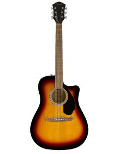 FENDER FA-125CE DREADNOUGHT WLNT SUNBURST 2