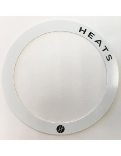 HEATS HDAR4B - Anneau de renfort 4" Blanc