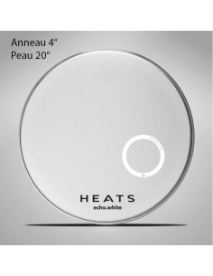 HEATS HDAR4B - Anneau de renfort 4" Blanc 2