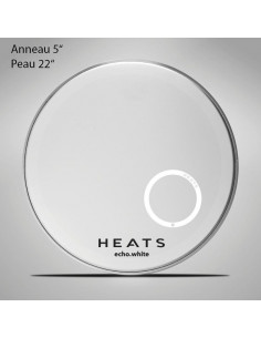 HEATS HDAR5B - Anneau de renfort 5" Blanc 2