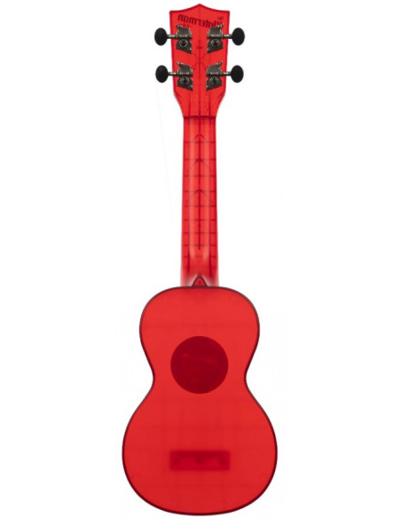 KALA THE WATERMAN SOPRANO ABS TRANSPARENT MARITIME RED 4