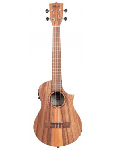 KALA KA-TK-T-CE TEAK TRI-TOP TENOR CUTAWAY ELECTRO