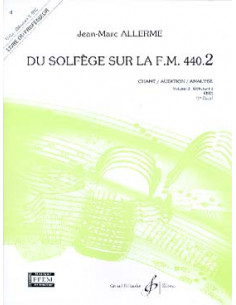 Allerme - Du Solfège sur la FM 440.2 - Chant Audition Analyse - Professeur