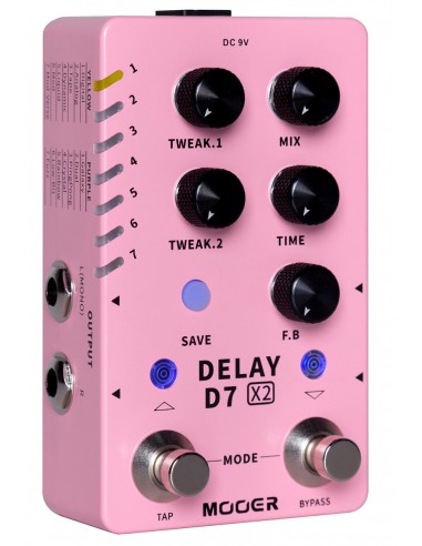 MOOER D7 DELAY X2