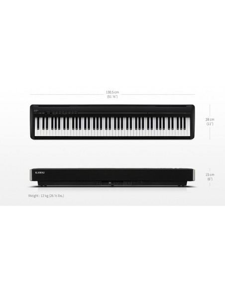 KAWAI ES-120W NOIR