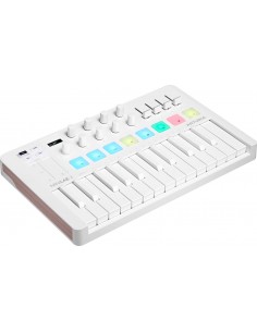 Arturia MiniLab mk3 Alpine White Clavier maître de 25 notes Steelmusic.fr 2