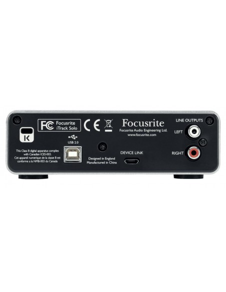 FOCUSRITE ITRACK SOLO LIGHTNING FOCUSRITE ITRACK SOLO LIGHTNING