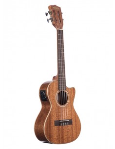 KALA GLOSS SOLID MAHOGANY TENOR CUTAWAY ELECTRO