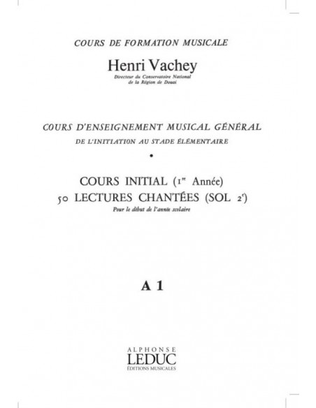 Vachey - 50 Lectures Chantées - A1 sans Accompagnement Vachey - 50 Lectures Chantées - A1 sans Accompagnement