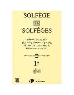 Lavignac - Solfège des Solfèges 1A sans accompagnement