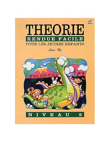 Théorie Rendue Facile niveau 2 de Lina NG - Steelmusic.fr