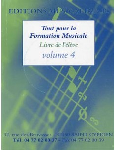 Tout Pour la Formation Musicale V.4