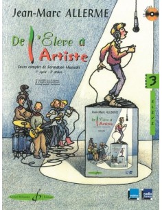 Allerme - De l'Elève à l'Artiste V.3 + CD (élève)