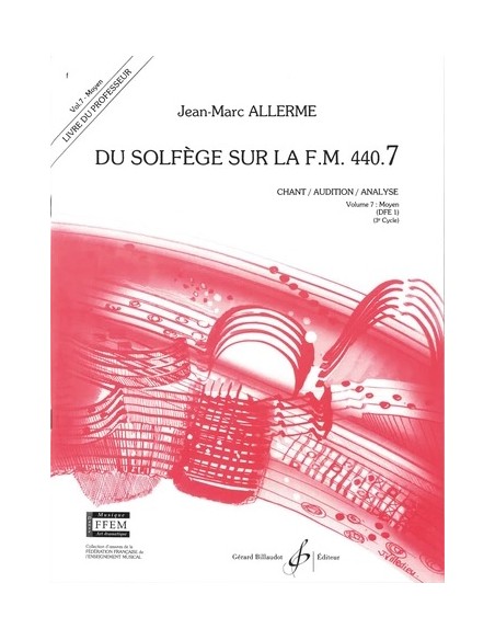 Allerme - Du Solfège sur la FM 440.7 - Chant Audition Analyse - Professeur