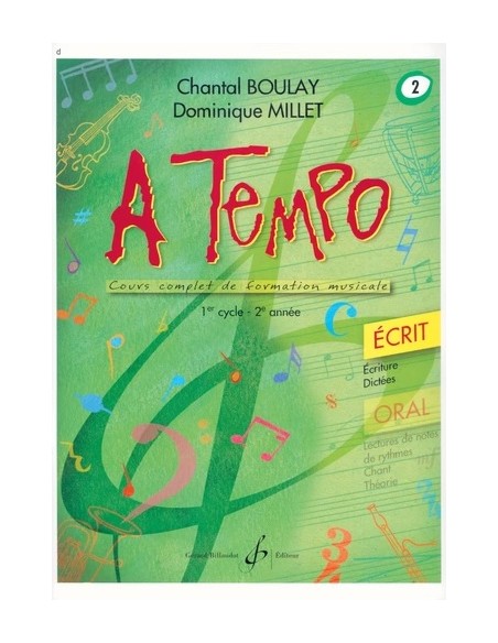 Boulay et Millet - A Tempo Ecrit V.2 Boulay et Millet - A Tempo Ecrit V.2