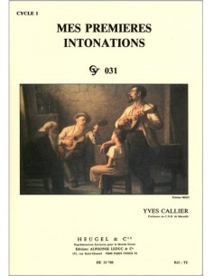 Callier - Mes Premières Intonations