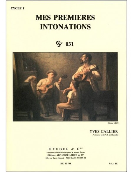 Callier - Mes Premières Intonations