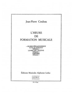 Couleau - L'Heure de Formation Musicale Débutant 1 Professeur