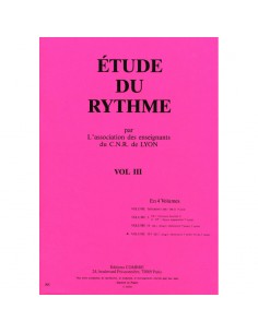 C.N.R. de Lyon - Étude du Rythme Volume 3