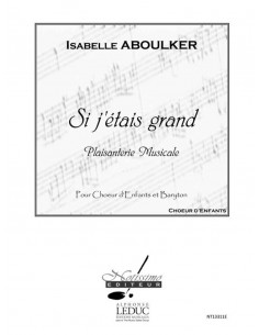 Aboulker - Si J'étais Grand - Chœur d'enfants