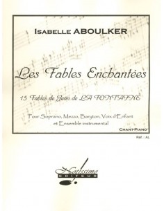 Aboulker - Les Fables Enchantées - chant / piano