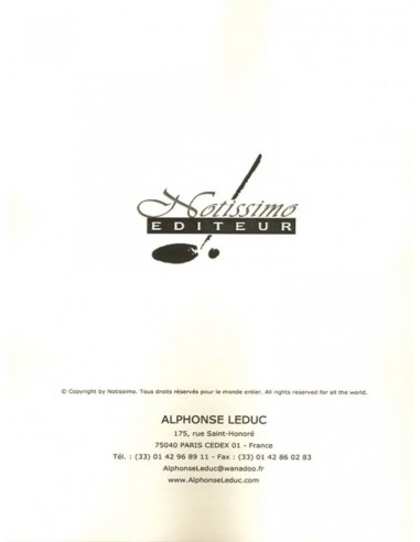 Aboulker - Les Fables Enchantées - chant / piano dos