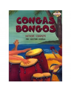 Laurella - Congas Bongos méthode complète avec CDs