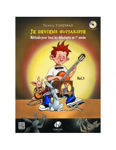 Tisserand - Je deviens guitariste Vol.1 + CD