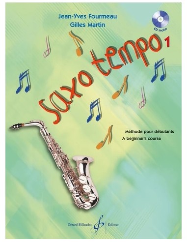 Martin et Fourmeau - Saxo Tempo V.1 avec CD